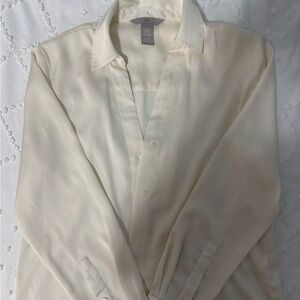 H&M Women's Cream Blouse